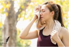 أسباب التعرق الزائد في الوجه وعلاجه