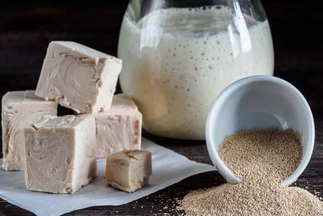 خلطة الخميرة للشعر الخفيف