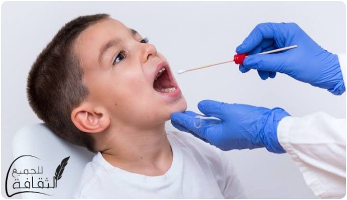 علاج التهاب الحلق عند الأطفال والرضع
