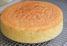 كيكة اسفنجية بالبرتقال